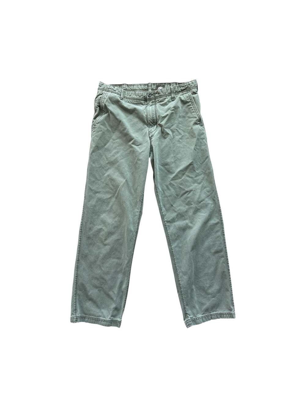 Timberland Men's Green Cotton Chino Pants Size 36x32